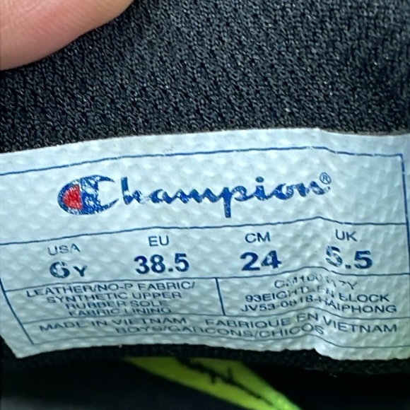 Champion 93Eighteen Block Pink/Multi Colored Athletic Training Sneaker S… - Picture 10 of 11